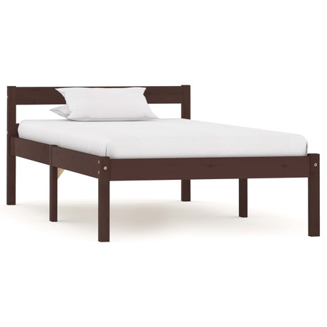 Bed Frame Without Mattress Solid Pine Wood