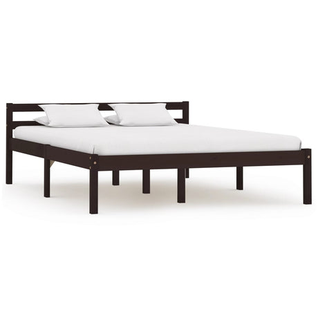 Bed Frame Without Mattress Solid Pine Wood