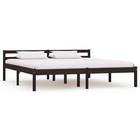 Bed Frame Without Mattress Solid Pine Wood