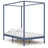 Canopy Bed Frame Without Mattress Solid Wood