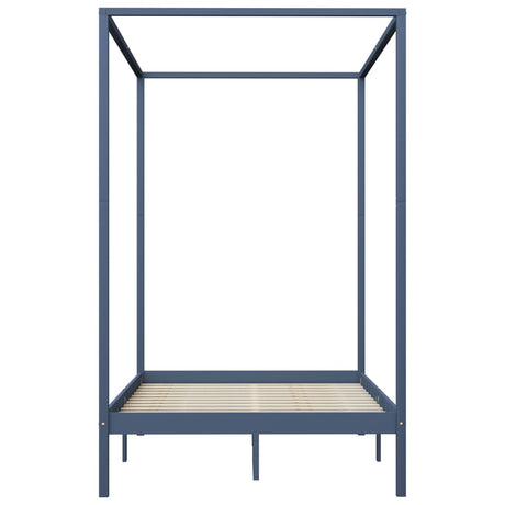 Canopy Bed Frame Without Mattress Solid Wood