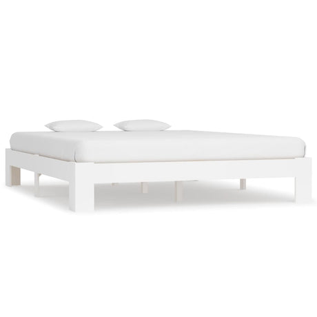 Bed Frame Without Mattress Solid Pine Wood