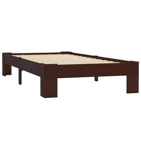Bed Frame Without Mattress Solid Pine Wood