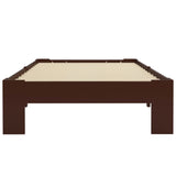 Bed Frame Without Mattress Solid Pine Wood