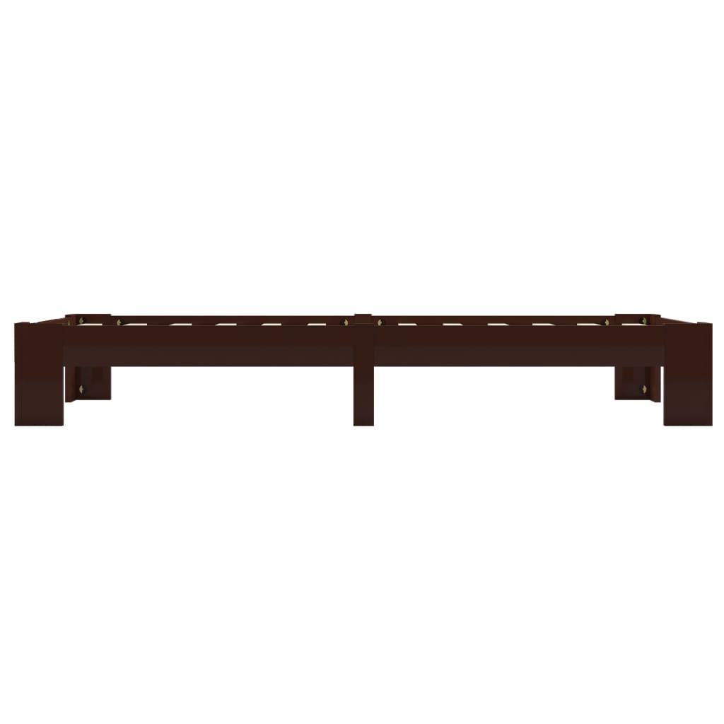 Bed Frame Without Mattress Solid Pine Wood