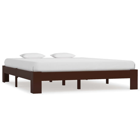 Bed Frame Without Mattress Solid Pine Wood