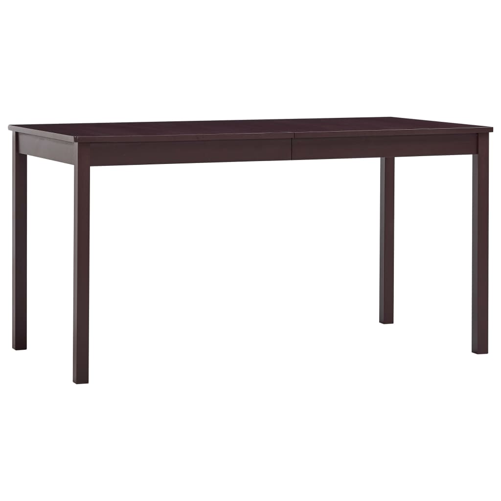 7 Piece Dining Set Pinewood