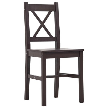 7 Piece Dining Set Pinewood