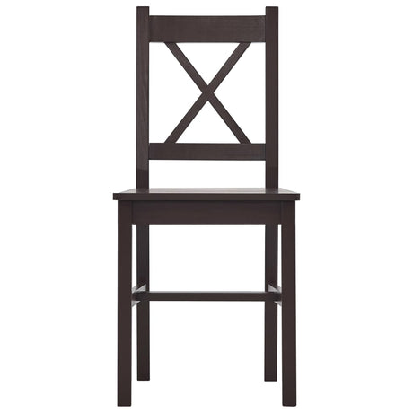 7 Piece Dining Set Pinewood