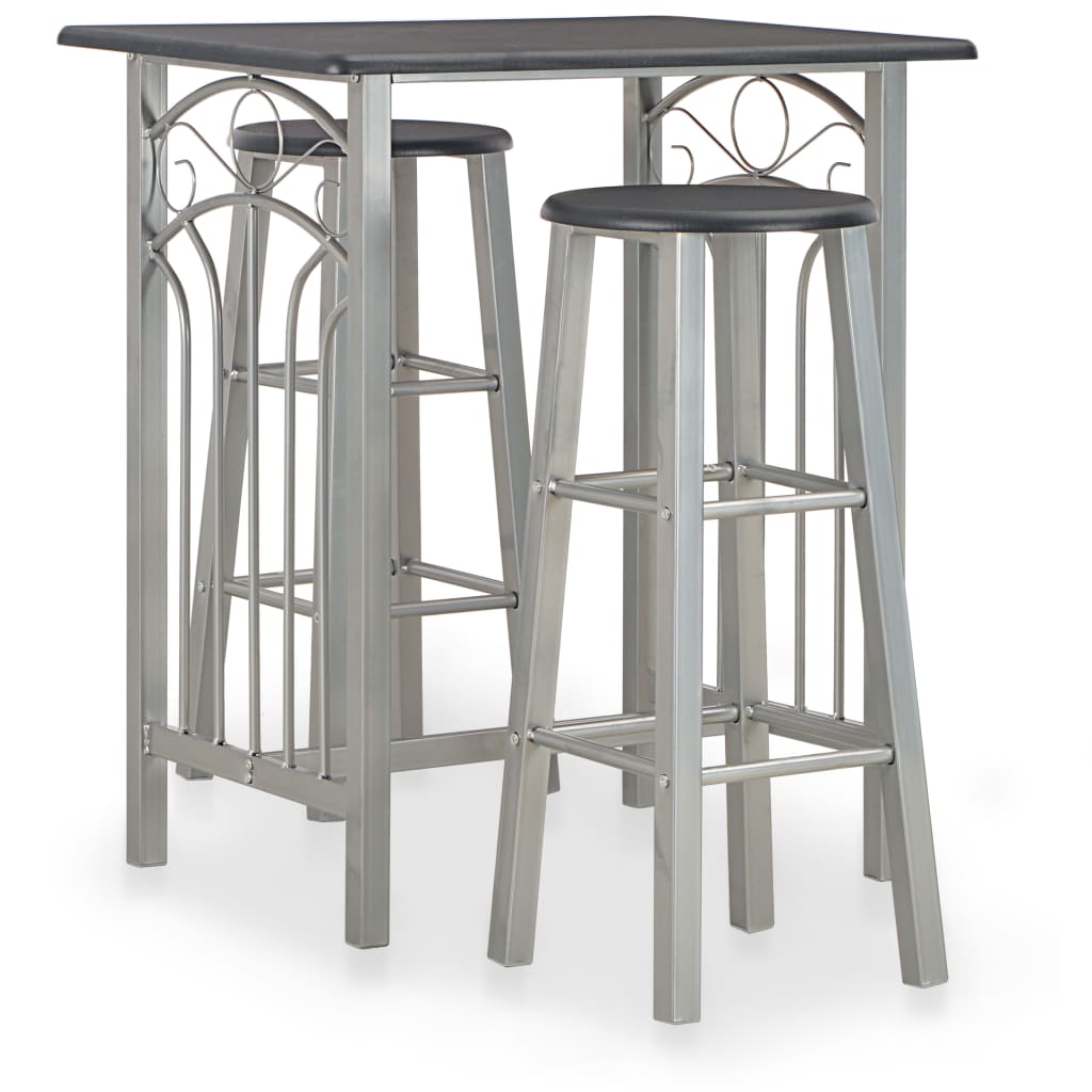 Breakfast/Dinner Table Dining Set Mdf With Black