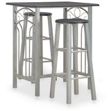 Breakfast/Dinner Table Dining Set Mdf With Black