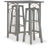 Breakfast/Dinner Table Dining Set Mdf With Black