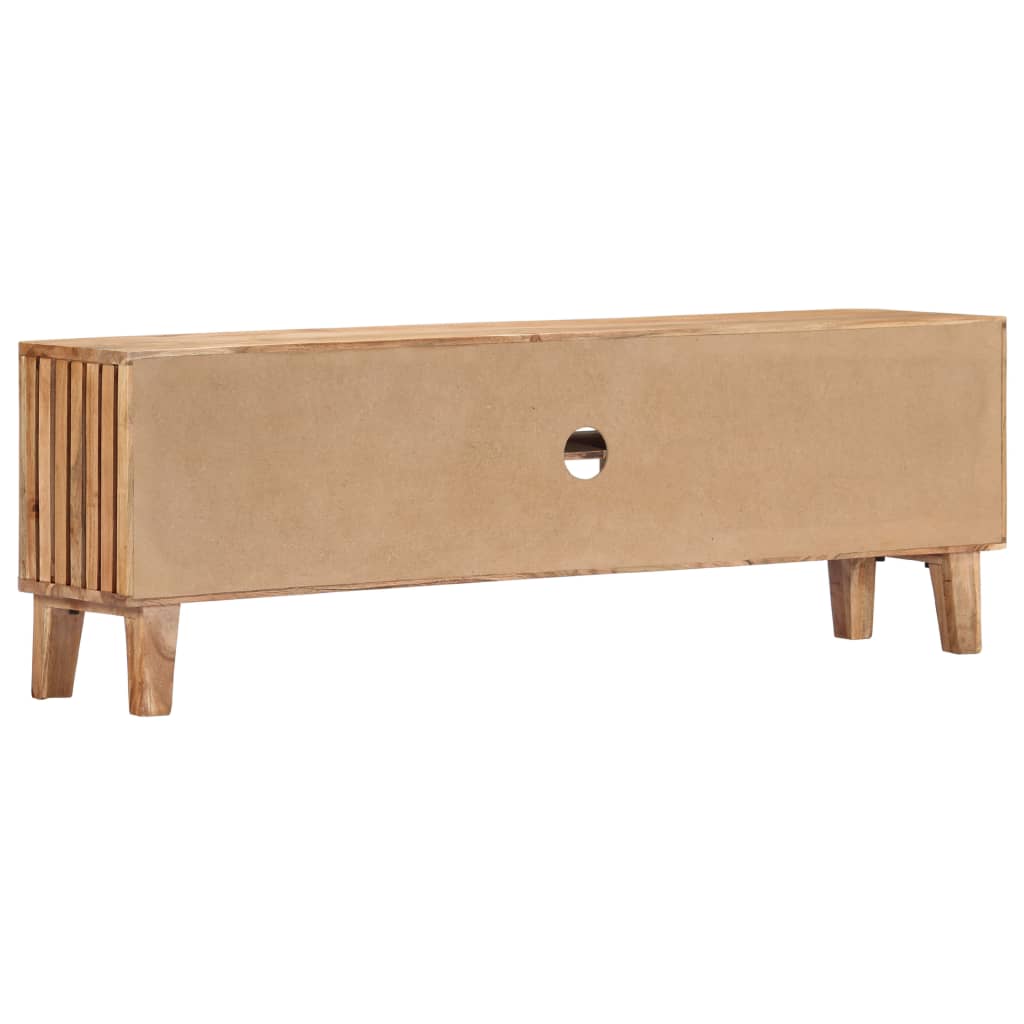 Tv Cabinet 130X30X45 Cm Solid Acacia Wood