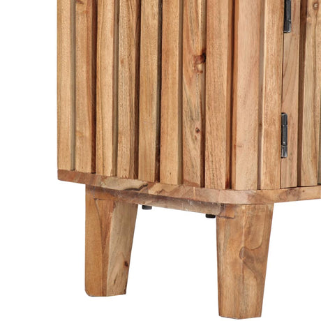 Tv Cabinet 130X30X45 Cm Solid Acacia Wood