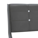 Bed Frame Without Mattress Faux Leather 180X200 Cm Super King