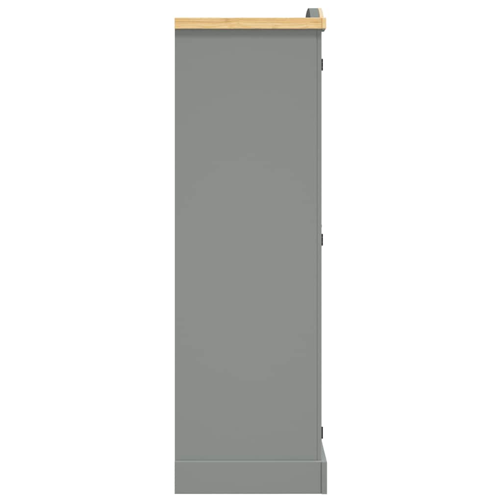 Wardrobe Mexican Pine Corona Range 2 Doors Grey