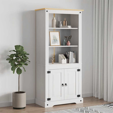 Cupboard Mexican Pine Corona Range 80X40X170 Cm