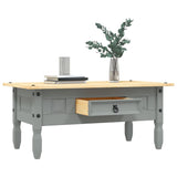 Coffee Table Mexican Pine Corona Range Grey 100x55x44 cm