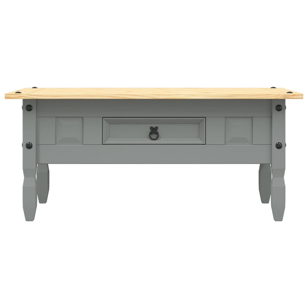 Coffee Table Mexican Pine Corona Range Grey 100x55x44 cm