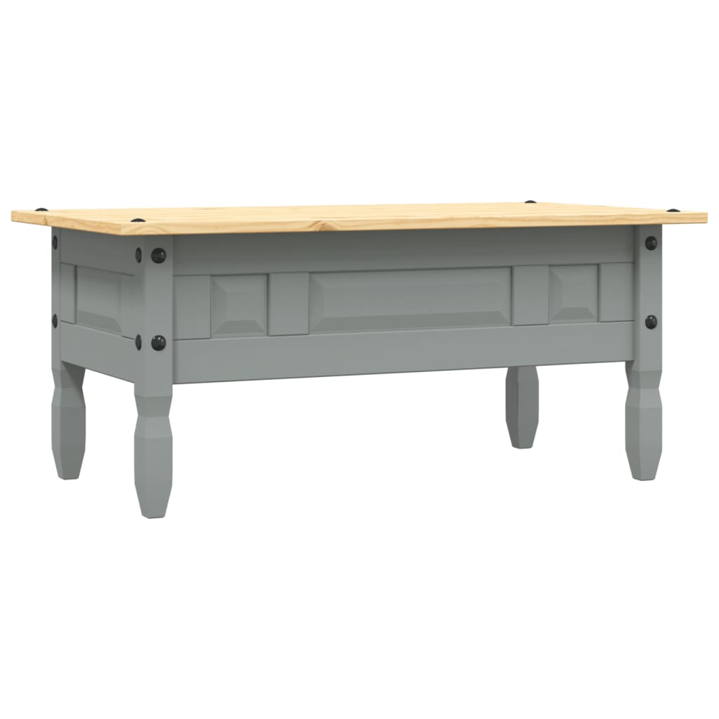 Coffee Table Mexican Pine Corona Range Grey 100x55x44 cm