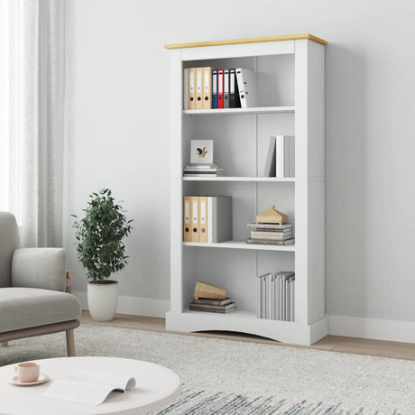 4-Tier Bookcase Mexican Pine Corona Range 80X29X