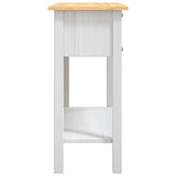 Console Table Mexican Pine Corona Range White 90x34.5x73 cm