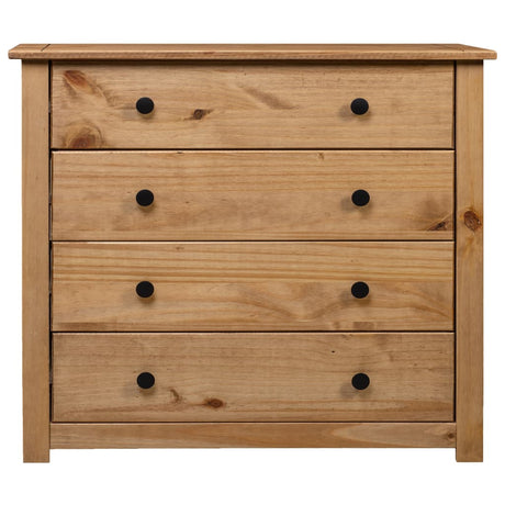 Side Cabinet 80X40X73 Cm Pine Panama Range