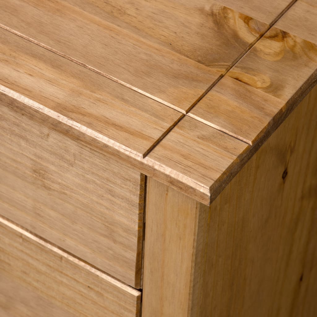 Side Cabinet 80x40x73 cm Pine Panama Range