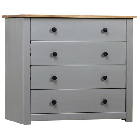 Side Cabinet 80X40X73 Cm Pine Panama Range