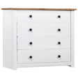 Side Cabinet 80X40X73 Cm Pine Panama Range