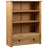 Bookcase 80X35X110 Cm Solid Pine Wood Panama Range
