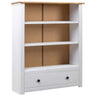 Bookcase 80X35X110 Cm Solid Pine Wood Panama Range