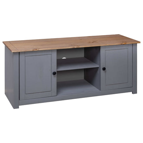 Tv Cabinet 120X40X50 Cm Solid Pine Wood Panama Range