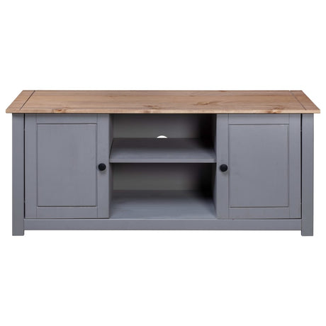 Tv Cabinet 120X40X50 Cm Solid Pine Wood Panama Range