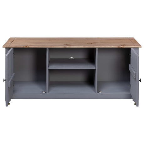 Tv Cabinet 120X40X50 Cm Solid Pine Wood Panama Range