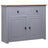 Sideboard 93X40X80 Cm Solid Pinewood Panama Range