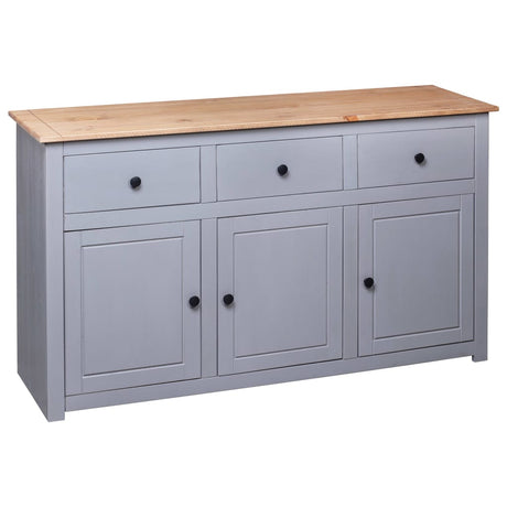 Sideboard 135X40X80 Cm Solid Pinewood Panama Range