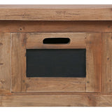 Tv Cabinet With 3 Drawers 120X30X40 Cm Solid Mahogany Wood