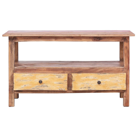 Tv Cabinet 90X40X50 Cm Solid Reclaimed Wood