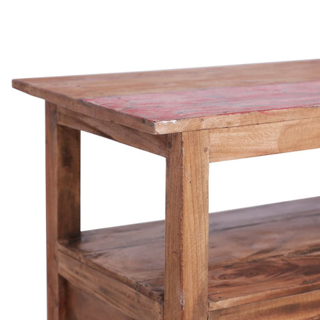Tv Cabinet 90X40X50 Cm Solid Reclaimed Wood