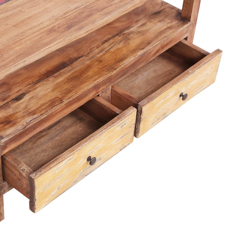 Tv Cabinet 90X40X50 Cm Solid Reclaimed Wood