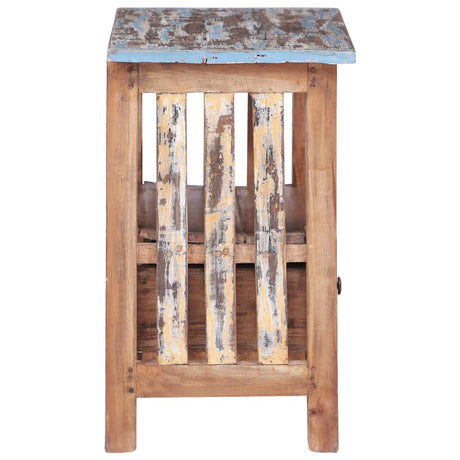 Bedside Cabinet 41X30X50 Cm Solid Mahogany Wood