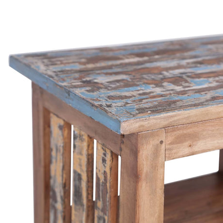 Bedside Cabinet 41X30X50 Cm Solid Mahogany Wood