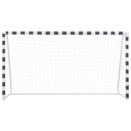 Soccer Goal Metal Black And White