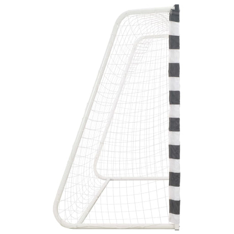 Soccer Goal Metal Black And White
