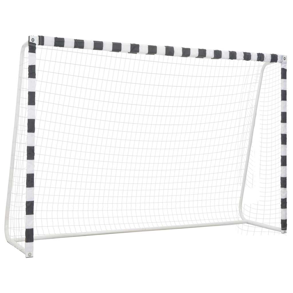 Soccer Goal Metal Black And White