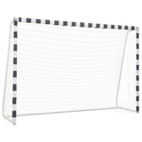 Soccer Goal Metal Black And White