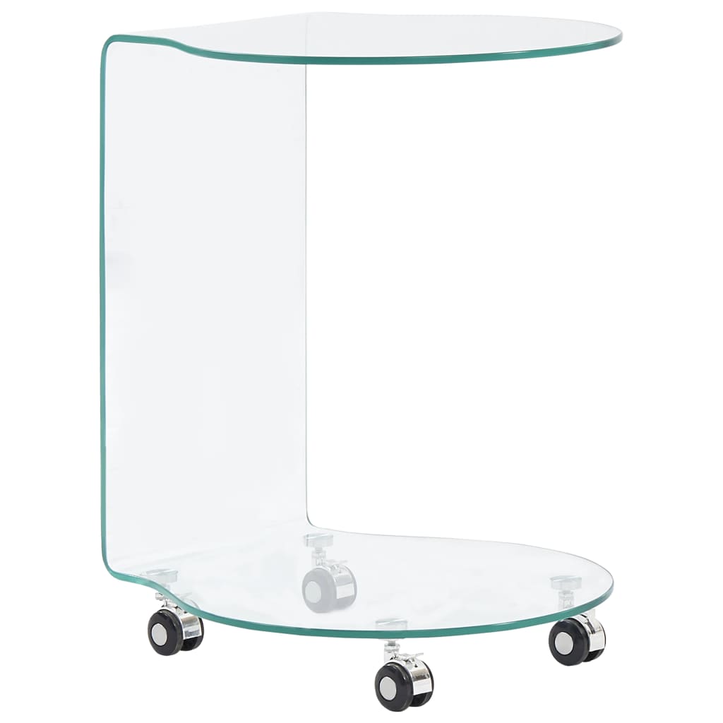 Coffee Table 45X40X Tempered Glass