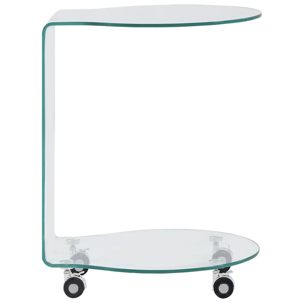 Coffee Table 45X40X Tempered Glass