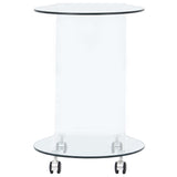 Coffee Table 45X40X Tempered Glass